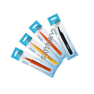 Pinces manuelles universelles pour bijoutiers, ensemble de 2 pinces micro-embouts, pinces chirurgicales certifiées CE, haute qualité - Product Image 4