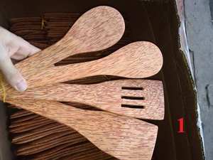 Elija utensilios de madera de Coco para una mejora de la cocina sostenible ética, elegante y hecha para durar años. - Product Image 3