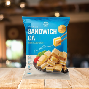 Sándwich de pescado a buen precio, ingredientes de olla caliente, aperitivos salados originales listos para exportar del fabricante de Vietnam - Product Image 2