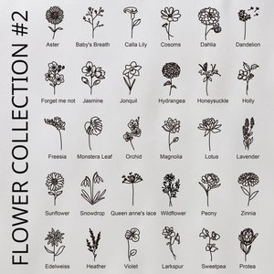 Pendientes de disco inicial de la A LA Z, Pendientes colgantes con letras de gota, pendientes de flores delicadas de plata 925, regalo conmemorativo para damas de honor para boda - Product Image 5