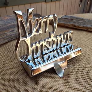 Ornaments Decor Wholesale Low Price Metal Wall <b>Hanger</b> Hook Best Seller Decor Aluminium JOY Words <b>Stocking</b> Holder <b>for</b> <b>Christmas</b> - Product Image 6
