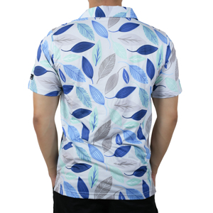 เสื้อโปโลสำหรับผู้ชายเสื้อกอล์ฟแขนสั้นปักโลโก้ตามสั่ง - Product Image 2