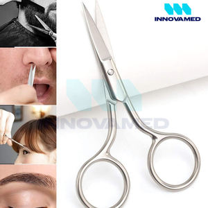Ciseaux à sourcils en acier personnalisés de tailles différentes durables de qualité des Highlands bon fournisseur OEM ODM Service - Product Image 4