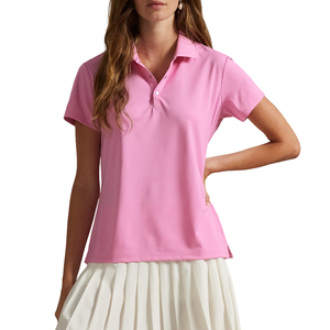 Polos personalizados para mujer al por mayor, tela de algodón transpirable con colores personalizados, ajuste regular, para estilos modernos y ropa activa - Product Image 1