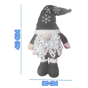 Bambola Decorativa Natalizia Fatta a Mano da 30 cm, Personalizzabile, per Decorazioni Festive e Addobbi per l'Albero - Product Image 5