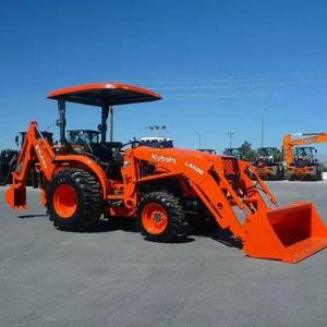 Tractor de Jardín Mini Kubota L2502HST Usado, 80hp, 4x4, con Cargador Frontal y Retroexcavadora, Duradero - Product Image 5