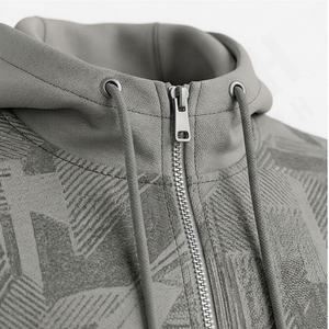 Survêtement technique en molleton 100% coton pour homme avec logo personnalisé, vêtements de sport, vêtements de course, vêtements de sport d'extérieur, entraînement en salle de sport, jogging, exercice - Product Image 4