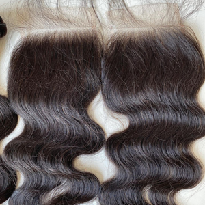 Encaje Frontal de cabello humano 100% virgen, 4x1, 4x4, 5x5, 2x6, 13x4, suizo, HD, venta al por mayor - Product Image 3