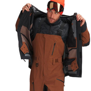 Nouvelle marque personnalisée, vêtements de neige pour hommes, sweat-shirt respirant, veste de ski imperméable, 10000 mm - Product Image 3