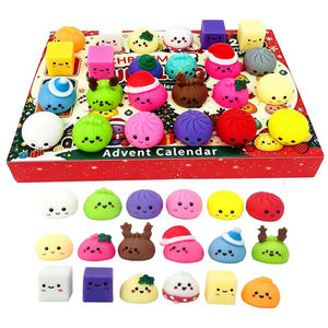 Caja Misteriosa de Navidad: Calendario de Adviento DIY - Juguete Navideño Cristiano de TPR Suave con Grabado Impreso, Hecho en China - Product Image 3