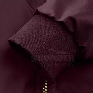 Dernier design Blouson aviateur à col montant pour hommes imperméable en nylon/polyester-Vente en gros - Product Image 6