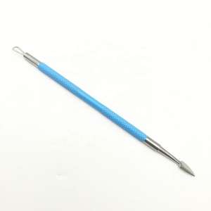 Pousse-cuticules professionnel à double tête en acier inoxydable, pousse-cuticules personnalisé pour les ongles - Product Image 1