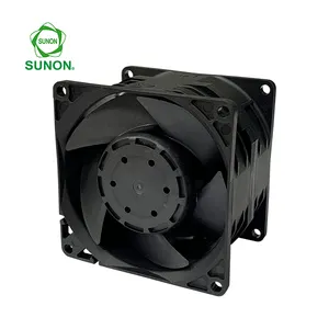 SUNON Kipas Pendingin Arus Aksial Tanpa Sikat 12V DC 80*80*56 80X80X56 Mm 80X80X56 Mm (VG80561BX-Q014-S9H)