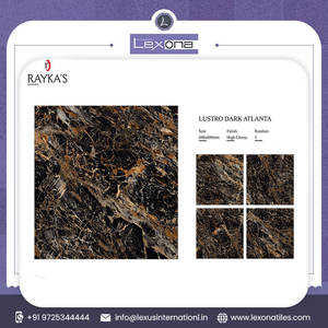 Baldosas de porcelana pulidas de alto brillo de 600x600mm Color marrón para sala de estar y baño modernos Precio bajo - Product Image 2
