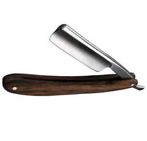 Top Quality Straight Edge Barber <b>Razor</b> Stainless Steel <b>Razors</b> <b>for</b> <b>Men</b> Wooden Handle Barber <b>Razor</b> <b>for</b> Beauty - Product Image 6