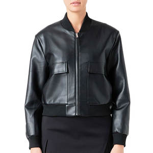 Chaqueta de cuero de alta calidad para mujer, chaqueta de cuero personalizada para exteriores con el mejor Material, chaquetas de cuero auténticas para mujer, las mejores chaquetas de cuero nuevas - Product Image 1