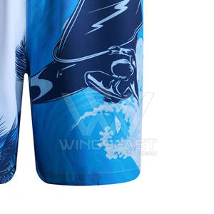 กางเกงขาสั้นผู้ชายผ้าฝ้ายแท้ 100% ระบายอากาศ แห้งเร็ว แบบเรียบง่าย สไตล์ลำลอง คุณภาพสูง ขายดี - Product Image 6