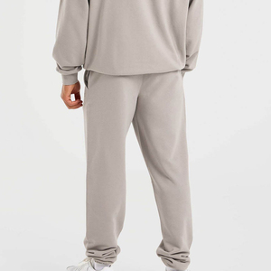 Automne pantalons de survêtement décontractés les plus populaires de haute qualité marque Joggers solide haute rue pantalon surdimensionné avec décoration en dentelle - Product Image 6