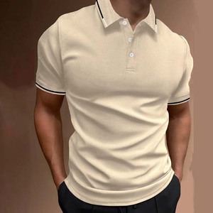 Polos de Golf Transpirables para Hombre, Material de Algodón y Poliéster, Servicio OEM ODM, Polos Personalizados de Alta Calidad para Hombre, Ropa Casual - Product Image 3