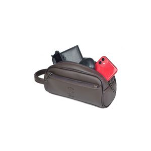 Borsa da barba nera Casual di lusso pochette da uomo