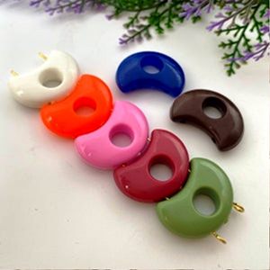 ลูกปัดไม้รูปตัวอักษรทำจากไม้รูปทรงและขนาดทำจากไม้ทำด้วยมือสินค้าอินเดียตามสั่ง - Product Image 3