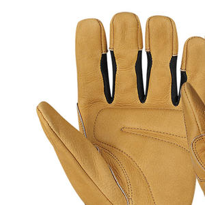 Gants d'hiver en cuir de haute qualité personnalisés OEM pour femmes Doublure en laine du Pakistan Gants d'extérieur coupe-vent chauds de sport à la mode - Product Image 3