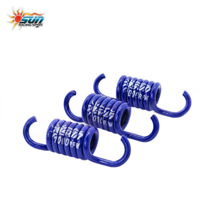 Resorte de Embrague de Acero SUN Racing Taiwan Yamaha MIO SOUL I115, Modelo Azul MSI115-CVT001, Nuevo, 1000 RPM (3 Piezas/Juego) para Scooter - Product Image 1