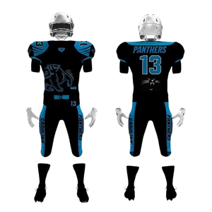 Acheter Design personnalisé Sublimation Tackle Twill Youth American Football Jersey Short Team Uniform Sets - Product Image 4