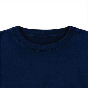 Sweat-shirt pour homme à col rond, design tendance, fabrication sur mesure OEM, sweat-shirt en coton uni pour homme à manches longues - Product Image 3