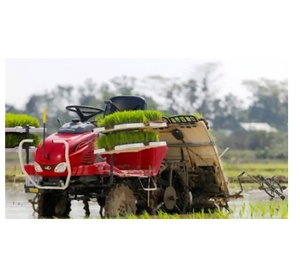 Trasplantadora de Arroz Autopropulsada con Motor para Agricultura Moderna, Alta Productividad, Ahorra Tiempo de Mano de Obra, Mejora la Plantación de Cultivos - Product Image 1