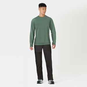 Sudadera con Capucha de Felpa de Algodón Grueso para Hombre, Sudadera con Estampado Personalizado, Cuello Redondo, Estilo Jogger, Invierno, Color Sólido, Corte Regular, Alta Calidad - Product Image 5