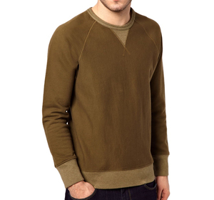 Venta al por mayor unisex polar cuello redondo sudaderas manga larga para hombre Jersey sudadera sin capucha transpirable moda personalizada - Product Image 1
