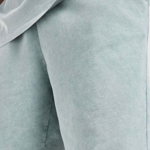 Short de survêtement en éponge française personnalisé lourd pour hommes grande taille XS impression DTG personnalisée en vrac maille en coton délavé à l'acide - Product Image 6