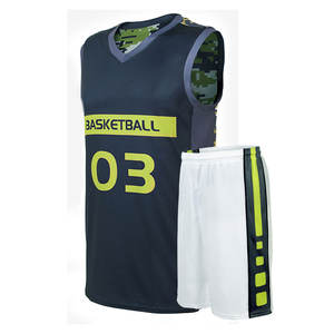 Uniforme de baloncesto para hombre hecho a medida ropa deportiva de talla grande transpirable conjunto de equipo personalizado al por mayor para la temporada de baloncesto de verano - Product Image 1