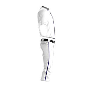 Uniforme de béisbol de material de poliéster ligero de mejor diseño OEM ODM de mejor diseño, ropa deportiva en diferentes colores - Product Image 5
