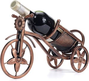 TQC Copper Finished Eco-Friendly Modern <b>Wine</b> Bottle Wall Holder for <b>Bar</b> Hotel Restaurant Decorative <b>Bar</b> Accessories - Product Image 3