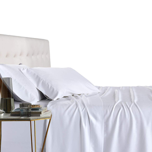 Luxury Bedding <b>Sets</b> White and Colorful Quilt/Duvet Cover <b>Set</b> <b>Squares</b> Comforter Bedding Cover Pillowcase in Linen With Logo - Product Image 4
