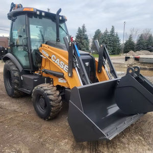 Chargeur sur pneus pour chargeuse-pelleteuse 580SN, moteur diesel FPT, 97 CV, capacité de construction lourde, puissance de creusement élevée, bras de levage - Product Image 2