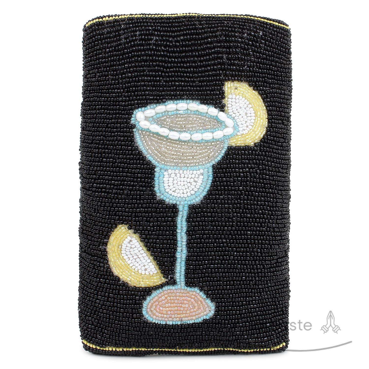 Black, aqua, peach, lemon & white - Open to customize :)