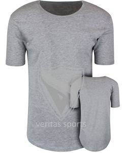 T-shirts unisexes à col rond et manches courtes, 100% coton, mélange de polyester, séchage rapide, vêtements de sport décontractés, respirants, unis - Product Image 6