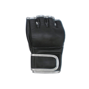 Gants d'entraînement de boxe et de MMA en cuir de vachette à demi-doigts pour hommes - Product Image 3
