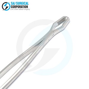 Fórceps de sujeción de hueso de precisión Herramienta quirúrgica manual de acero inoxidable Durable Reutilizable Certificado CE para hueso efectivo - Product Image 6