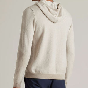 2025 meilleur Style nouveauté couleur unie hommes pull à capuche avec le meilleur matériel en gros pas cher prix hommes pull hommes sweats à capuche - Product Image 3