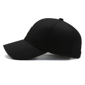 Gorra de béisbol de malla de algodón de 5 paneles de alta calidad, gorra de camionero a cuadros, Parche de cuero ajustable personalizado con logotipo, venta al por mayor - Product Image 5