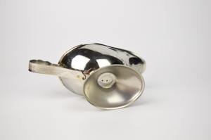 Tazón de Servir Plateado con Forma de Lámpara Mágica para Decoración de Mesa de Comedor Familiar, Buffet de Hotel, Eventos Festivos y Regalos - Product Image 2