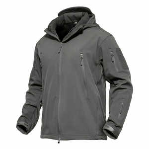 Chaqueta de Invierno Ligera Personalizada para Hombre, Chaqueta Táctica con Capucha, Impermeable, Cortavientos, para Senderismo al Aire Libre, Chaqueta Softshell - Product Image 4