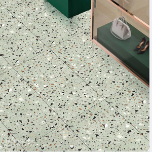 กระเบื้องพอร์ซเลนเคลือบเงาอินเดียเกรดพรีเมียมลายเทอร์ราซโซ่สีเขียวโทริโน่ - Product Image 1