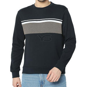 Sweat-shirt en molleton léger pour homme, 100% coton, couleur unie, hiver, logo personnalisé, impression numérique, plusieurs options de couleurs - Product Image 1