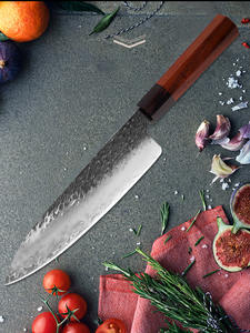 มีดทำครัวสแตนเลสคาร์บอนสูงมีใบมีดคมสำหรับเชฟที่ยึด - Product Image 6