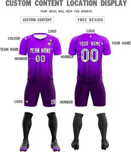 Nouvel uniforme de football professionnel le plus vendu pour les hommes et nouveau style de haut à manches à la mode - Product Image 3